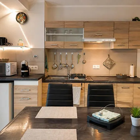 Apartment BnB37 Garden Apartment, Near Budapest, Free Gated CCTV Parking, self check-in, Terrace Törökbálint